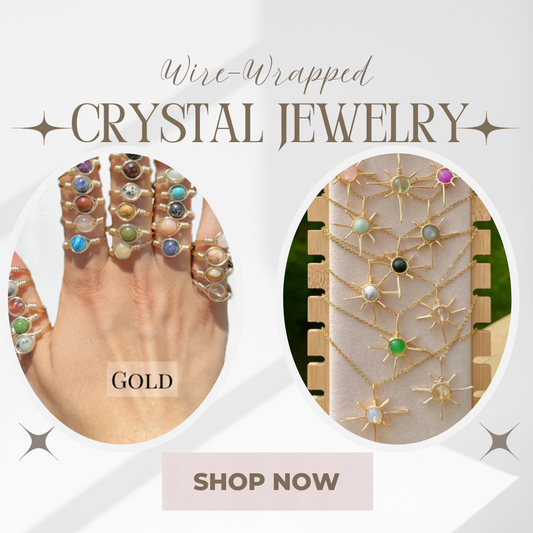 Wire-Wrapped Crystal Jewelry