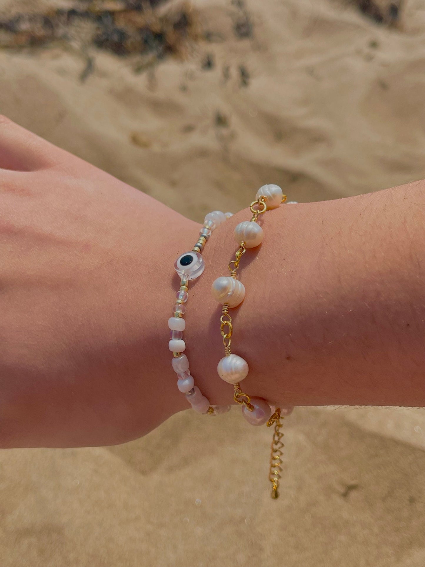 Freshwater Pearl Jewelry Set (Necklace, Bracelet and Earrings)
