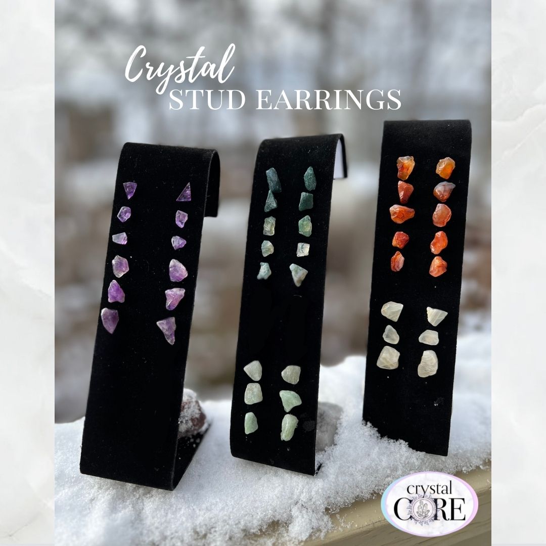 Crystal Stud Earrings