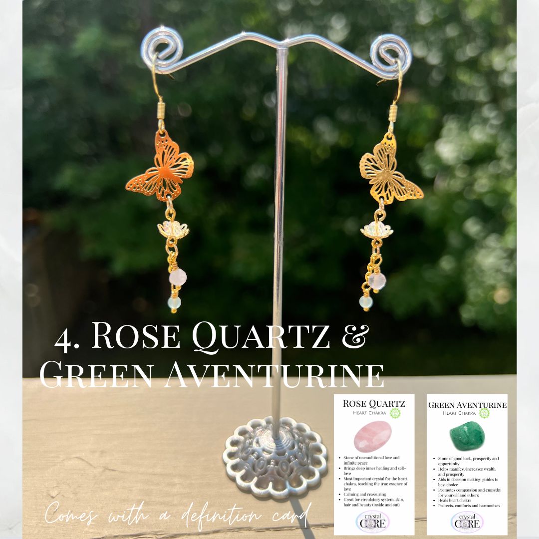 Butterfly Crystal Earrings