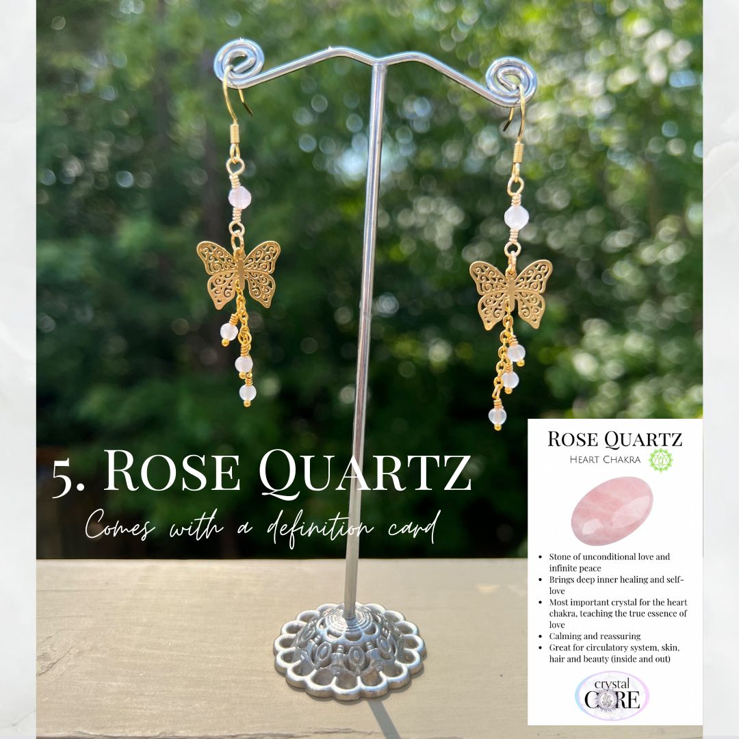 Butterfly Crystal Earrings